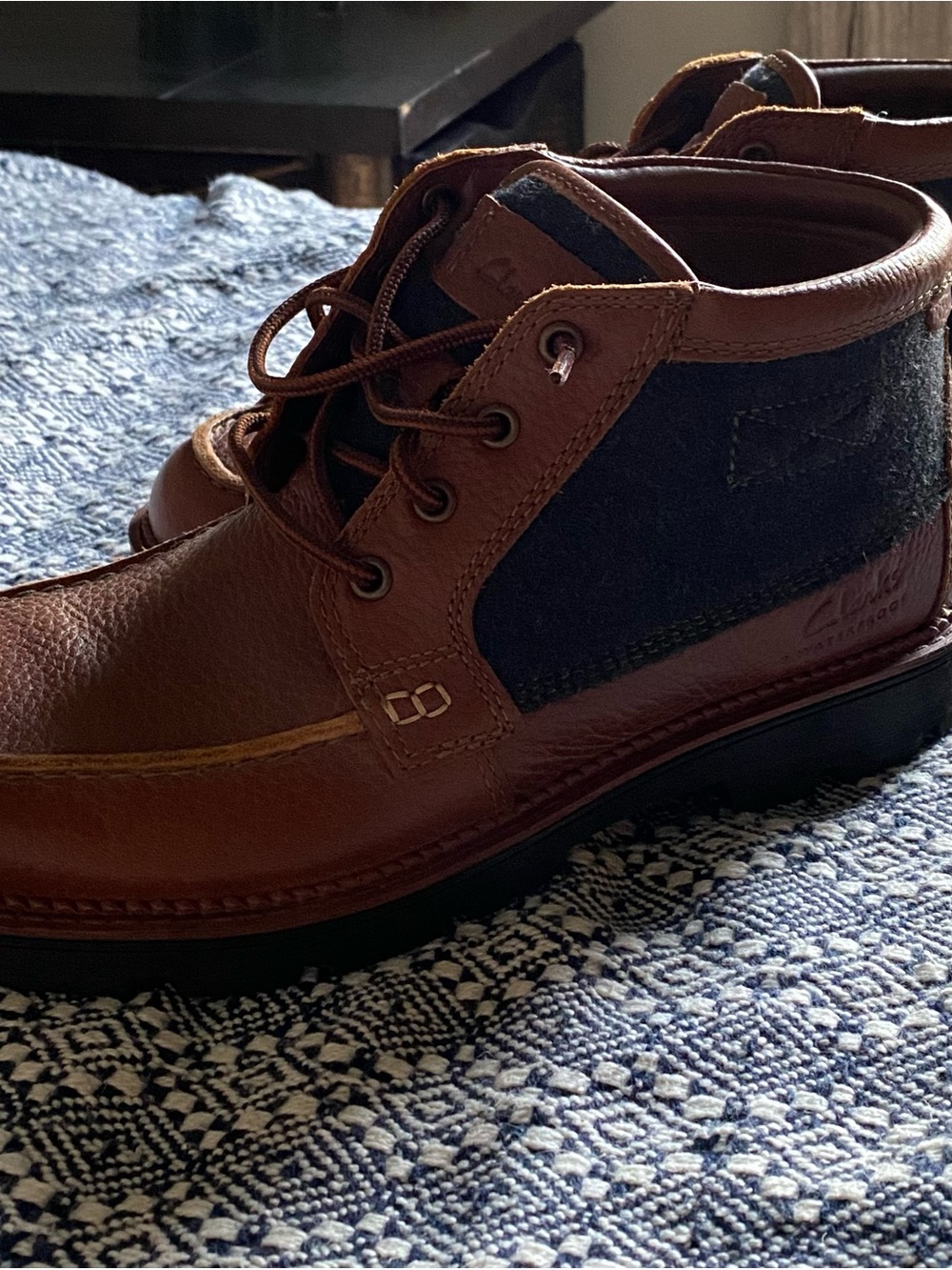 Clark’s Men's Brown Leather Boots